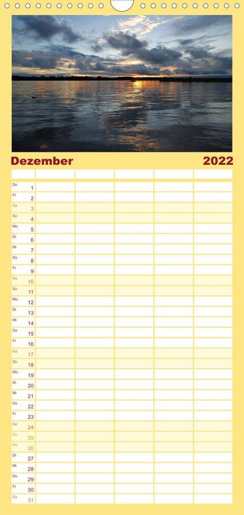 Produktbild: Familienplaner Photoreise durch Kolumbien (Wandkalender 2022 , 21 cm x 45 cm, hoch)