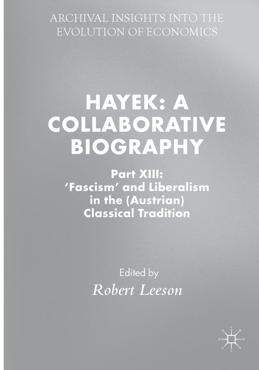 Produktbild: Hayek: A Collaborative Biography