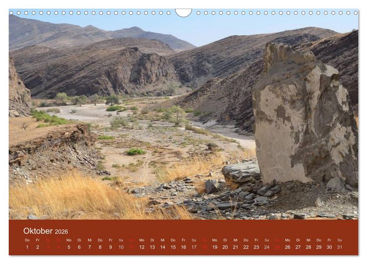Produktbild: Namibia (Wandkalender 2026 DIN A3 quer), CALVENDO Monatskalender