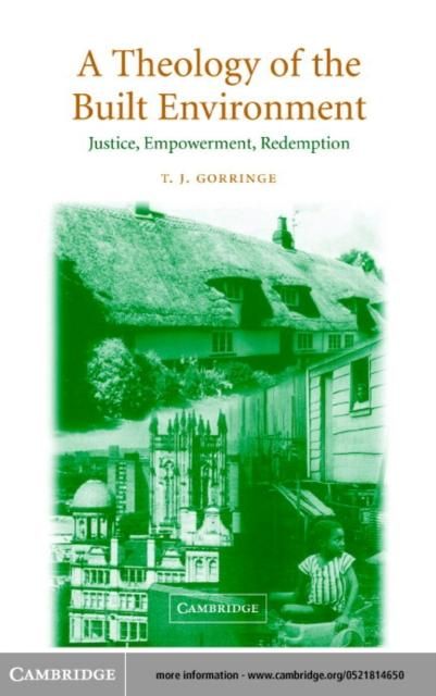 Produktbild: Theology of the Built Environment