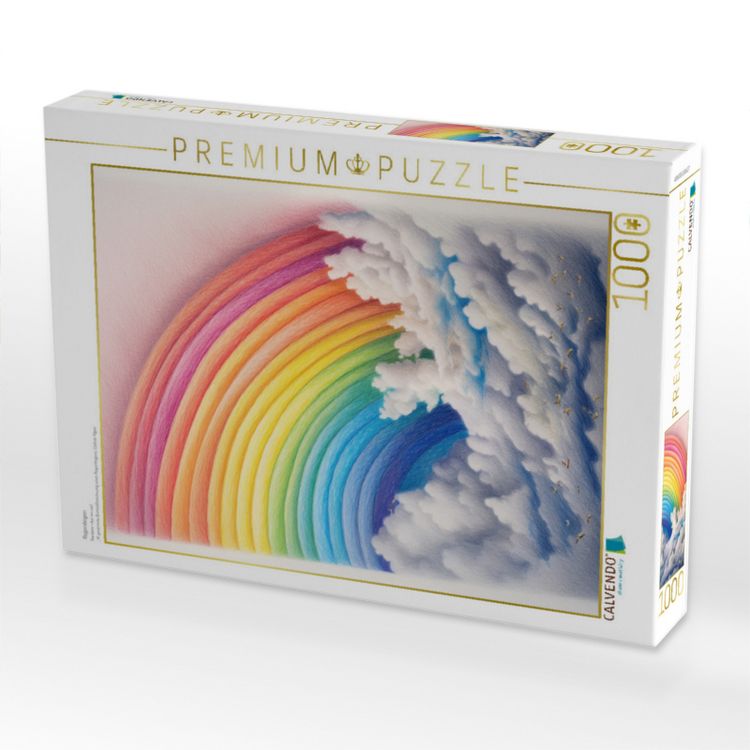 Produktbild: CALVENDO Puzzle Regenbogen | 1000 Teile Lege-Gr&ouml;&szlig;e 64x48cm Foto-Puzzle f&uuml;r gl&uuml;ckliche Stunden