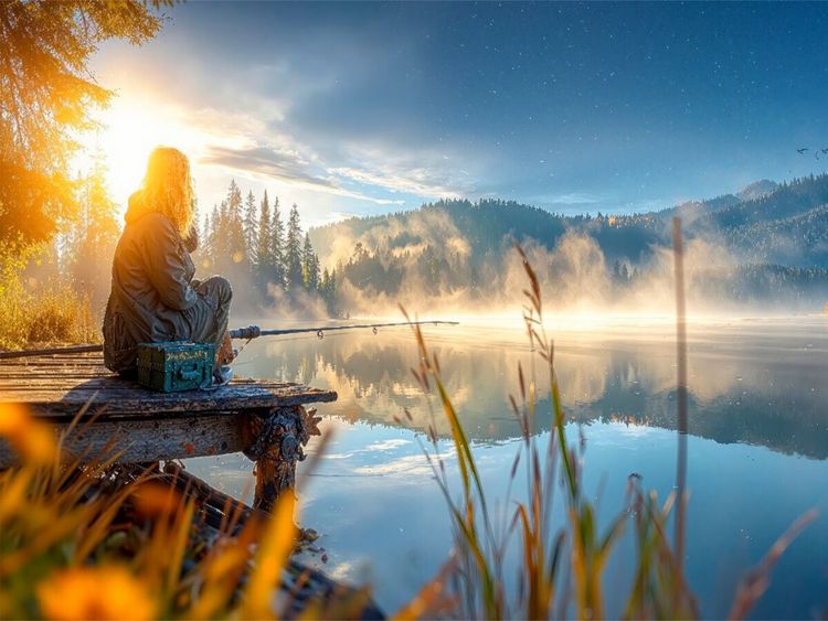 Produktbild: CALVENDO Puzzle Der Tag erwacht - welch ein Anblick | 1000 Teile Lege-Gr&ouml;&szlig;e 64x48cm Foto-Puzzle f&uuml;r gl&uuml;ckliche Stunden