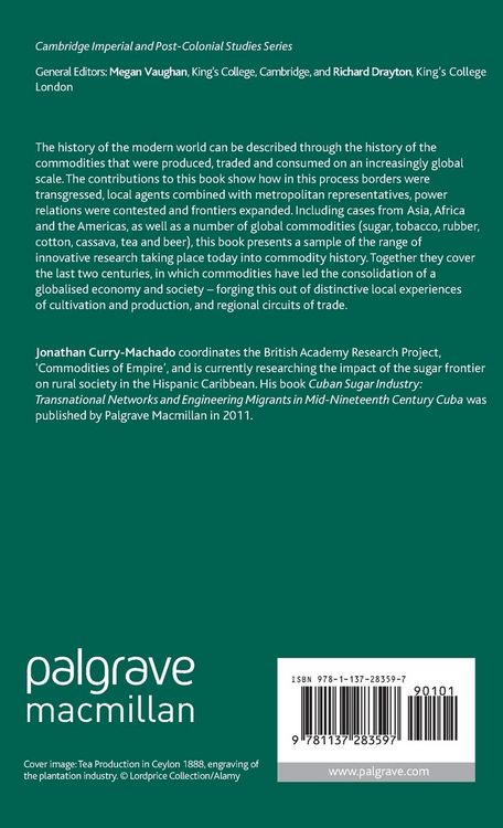 Produktbild: Global Histories, Imperial Commodities, Local Interactions
