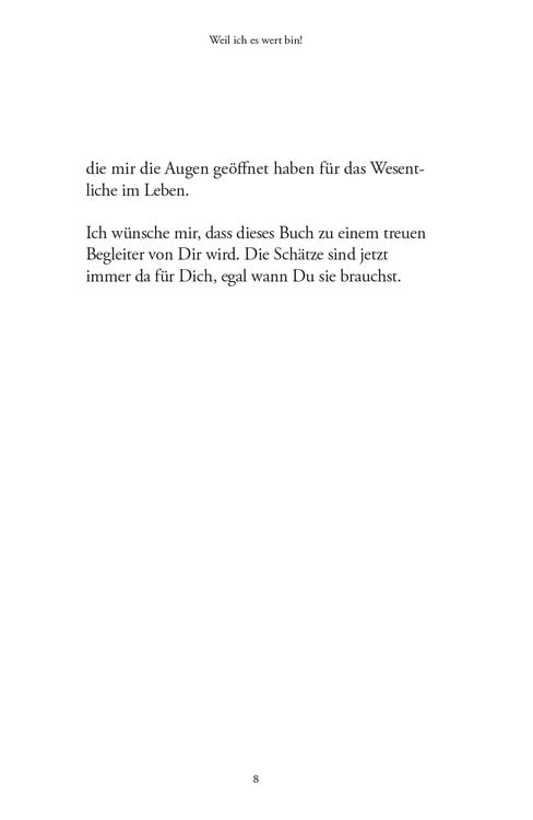 Produktbild: Weil ich es wert bin!
