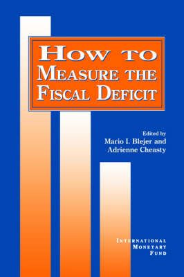 Produktbild: Mario I. Blejer:  How to Measure the Fiscal Deficit  Analyti