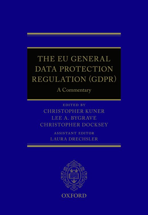 Produktbild: The EU General Data Protection Regulation (GDPR)