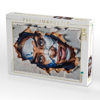 Produktbild: CALVENDO Puzzle Yatima und die Papierschichten | 1000 Teile Lege-Gr&ouml;&szlig;e 64x48cm Foto-Puzzle f&uuml;r gl&uuml;ckliche Stunden