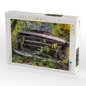 Produktbild: CALVENDO Puzzle Rostlaube Opel Kadett | 1000 Teile Lege-Gr&ouml;&szlig;e 64x48cm Foto-Puzzle f&uuml;r gl&uuml;ckliche Stunden