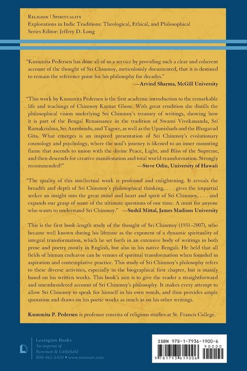 Produktbild: Philosophy of Sri Chinmoy