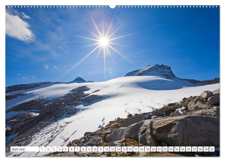 Produktbild: Der Nationalpark Hohe Tauern (Wandkalender 2026 DIN A2 quer), CALVENDO Monatskalender