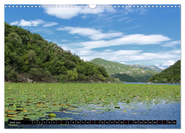 Produktbild: Unterwegs in Montenegro (Wandkalender 2026 DIN A3 quer), CALVENDO Monatskalender