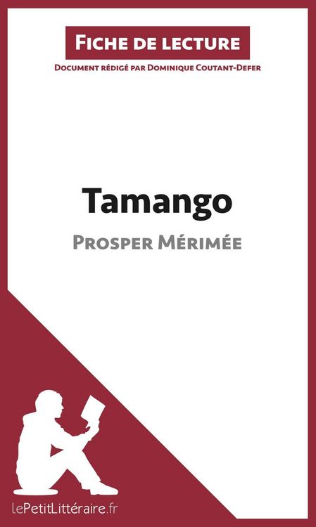 Produktbild: Tamango de Prosper M&eacute;rim&eacute;e (Fiche de lecture)