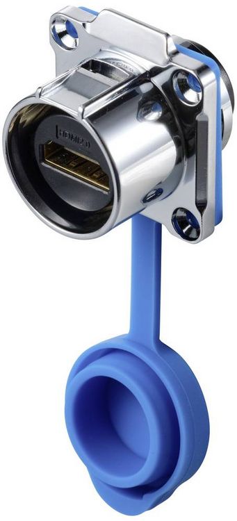 Produktbild: TRU COMPONENTS TC-12770476 Adapter Silber, Blau