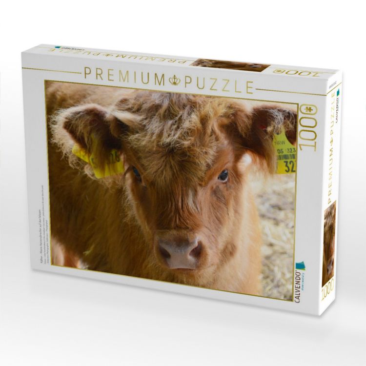 Produktbild: CALVENDO Puzzle K&auml;lber - Kleine Herzensbrecher auf den Wiesen | 1000 Teile Lege-Gr&ouml;&szlig;e 64x48cm Foto-Puzzle f&uuml;r gl&uuml;ckliche Stunden