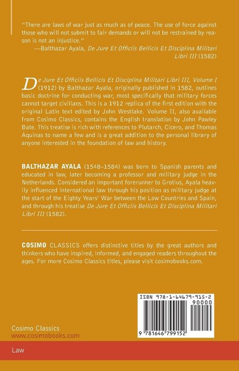 Produktbild: De Jure et Officiis Bellicis et Disciplina Militari Libri III, Volume I
