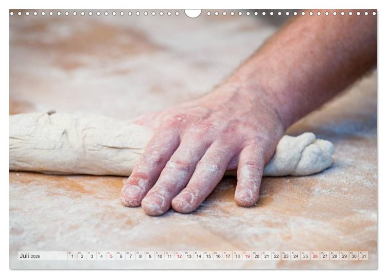 Produktbild: Emotionale Momente: Das Brot des B&auml;ckers. (Wandkalender 2026 DIN A3 quer), CALVENDO Monatskalender