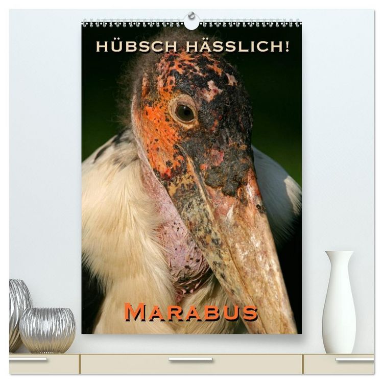 Produktbild: H&uuml;bsch h&auml;sslich! Marabus (hochwertiger Premium Wandkalender 2026 DIN A2 hoch), Kunstdruck in Hochglanz
