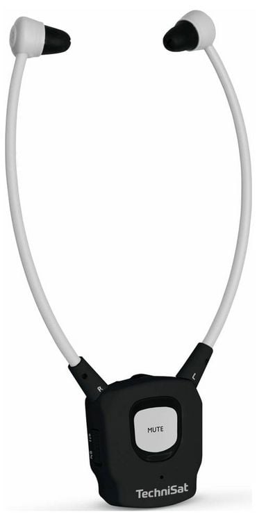 Produktbild: TechniSat STEREOMAN ISI 3 In Ear Kopfh&ouml;rer Funk, Bluetooth&reg; Schwarz Lautst&auml;rkeregelung HiFi