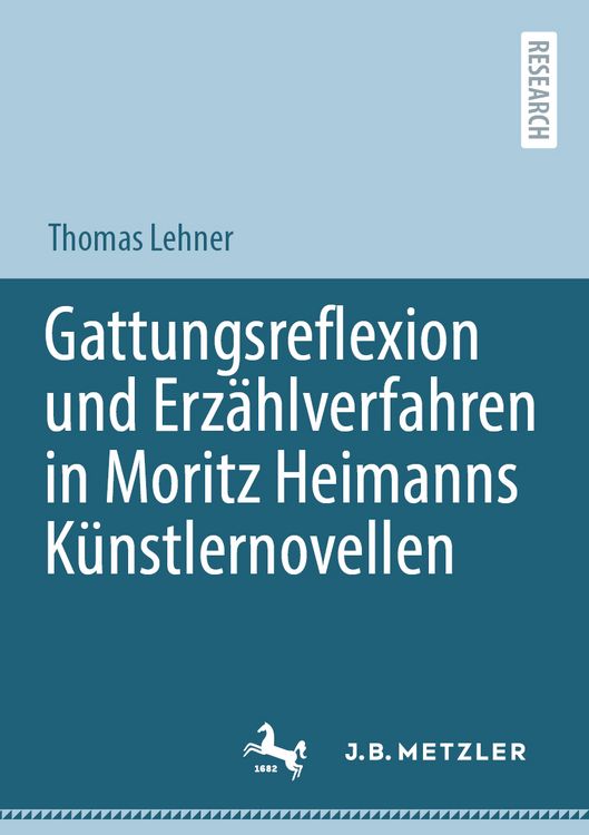 Produktbild: Gattungsreflexion und Erz&auml;hlverfahren in Moritz Heimanns K&uuml;nstlernovellen