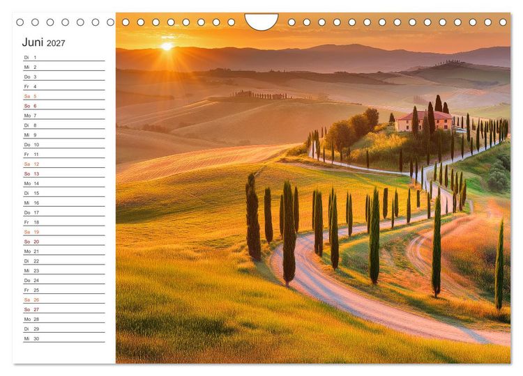 Produktbild: Zwischen Reben und Himmel (Wandkalender 2027 DIN A4 quer), CALVENDO Monatskalender