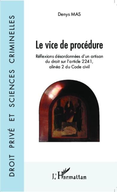 Produktbild: Le vice de procedure
