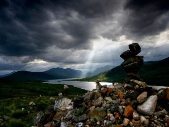 Produktbild: CALVENDO Puzzle Loch Lyone, Schottland | 1000 Teile Lege-Gr&ouml;&szlig;e 64x48cm Foto-Puzzle f&uuml;r gl&uuml;ckliche Stunden