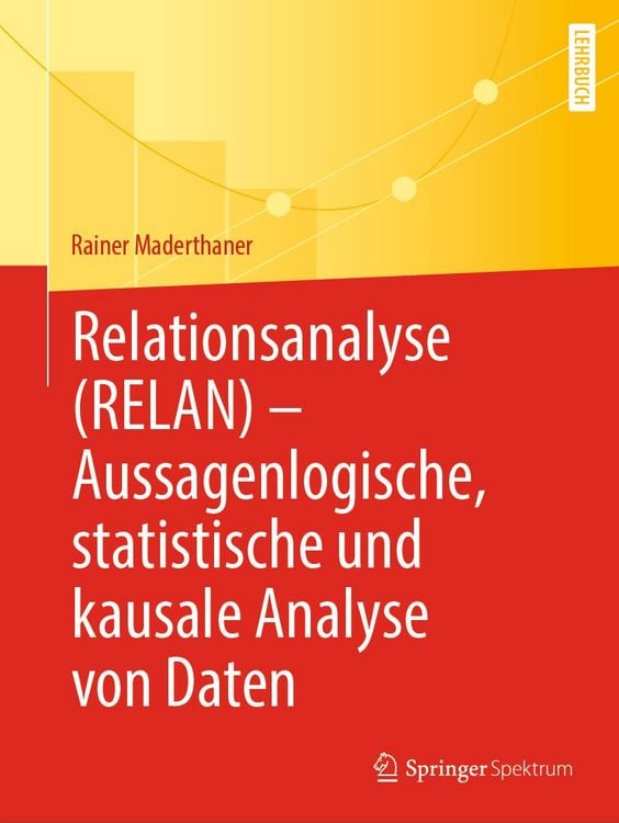 Produktbild: Relationsanalyse (RELAN) - Aussagenlogische, statistische und kausale Analyse von Daten