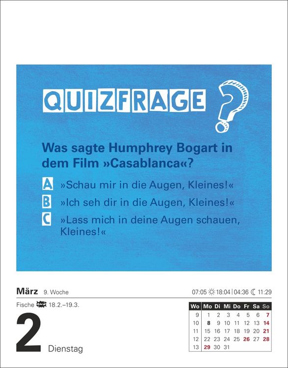 Produktbild: Ist es wahr, dass ...? Tagesabrei&szlig;kalender 2027 - Alltagswissen auf dem Pr&uuml;fstand