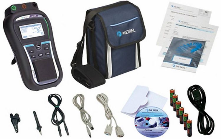Produktbild: Metrel MI 3309 BT VDE-Pr&uuml;fger&auml;t kalibriert (ISO) VDE-Norm 0701-0702, 0404