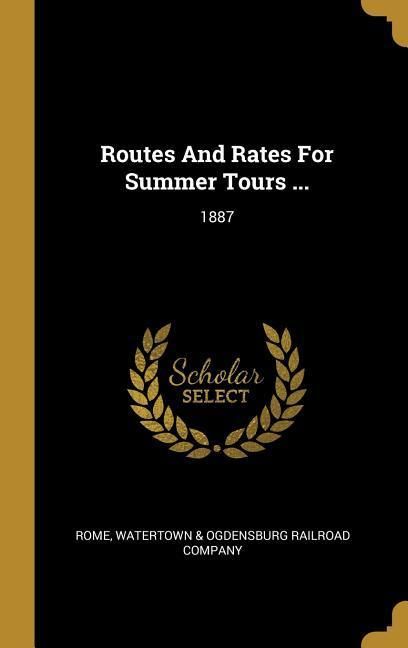Produktbild: Routes And Rates For Summer Tours ...