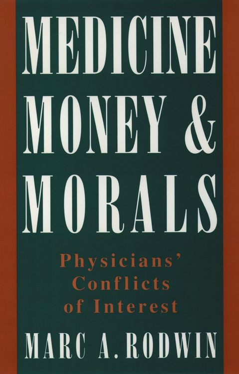 Produktbild: Medicine, Money, and Morals