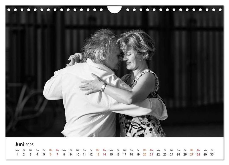 Produktbild: Tango Argentino - Paare beim Tanz auf &ouml;ffentlichen Pl&auml;tzen (Wandkalender 2026 DIN A4 quer), CALVENDO Monatskalender