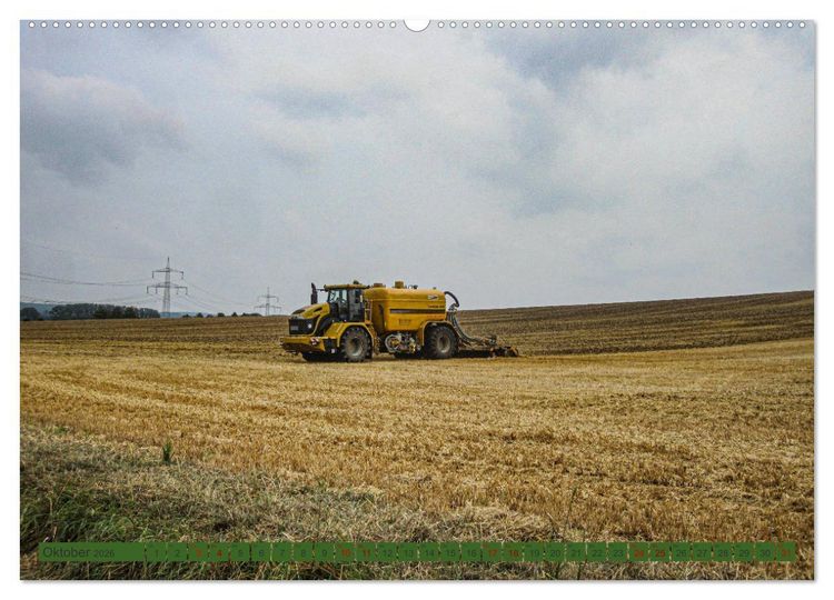 Produktbild: Landwirtschaft - G&uuml;lleausbringung (Wandkalender 2026 DIN A2 quer), CALVENDO Monatskalender