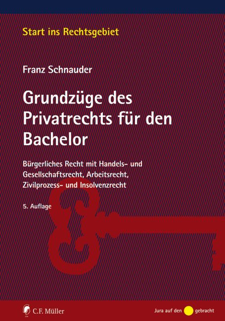Produktbild: Grundzüge des Privatrechts für den Bachelor