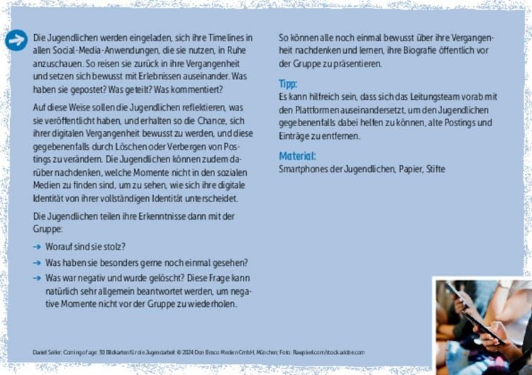 Produktbild: Coming of age: 30 Bildkarten f&uuml;r die Jugendarbeit