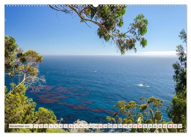 Produktbild: Traumk&uuml;sten: Eine Maritime Reise um die Welt (Wandkalender 2026 DIN A2 quer), CALVENDO Monatskalender
