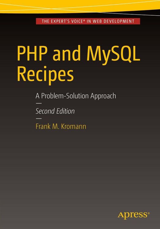 Produktbild: PHP and MySQL Recipes