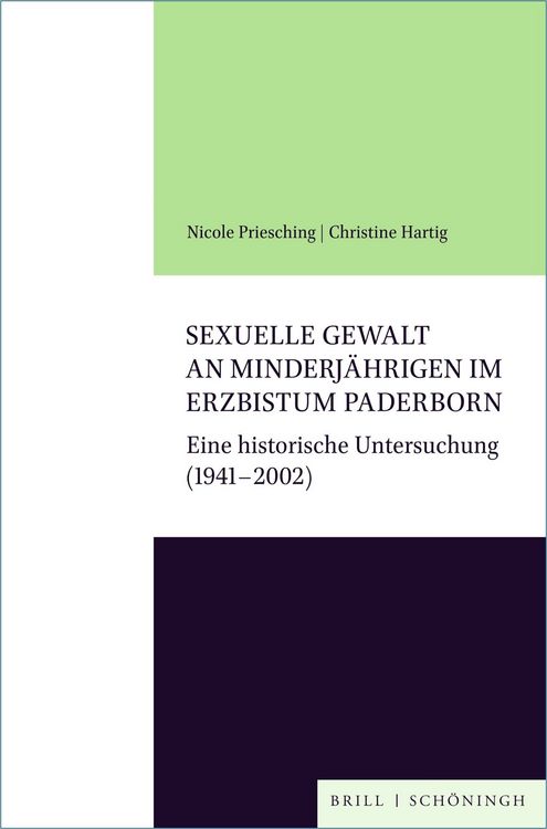 Produktbild: Sexuelle Gewalt an Minderj&auml;hrigen im Erzbistum Paderborn