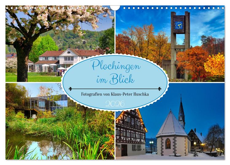 Produktbild: Plochingen im Blick (Wandkalender 2026 DIN A3 quer), CALVENDO Monatskalender