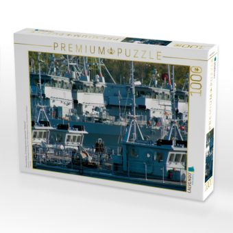 Produktbild: CALVENDO Puzzle Minensuchboote - Im Vordergrund ein sogenannter "Seehund" | 1000 Teile Lege-Gr&ouml;&szlig;e 64x48cm Foto-Puzzle f&uuml;r gl&uuml;ckliche Stunden