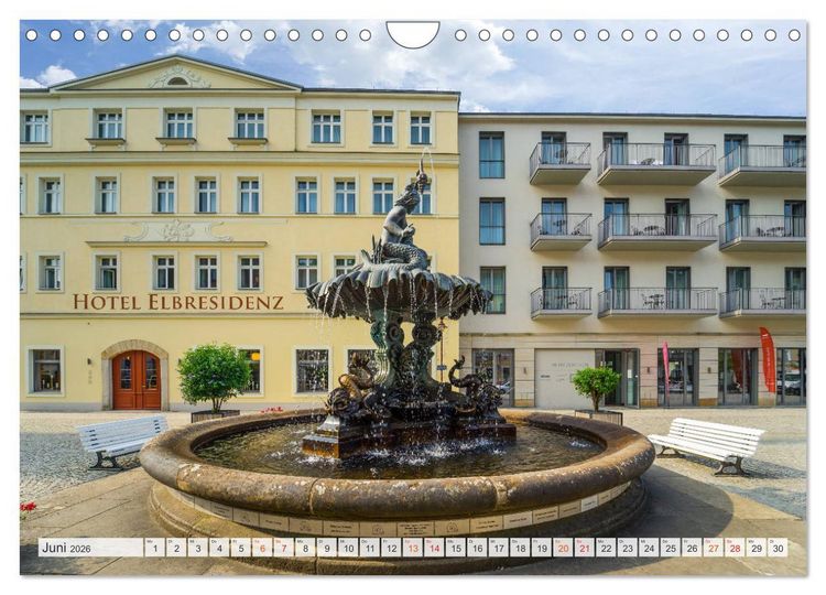 Produktbild: Bad Schandau Impressionen (Wandkalender 2026 DIN A4 quer), CALVENDO Monatskalender