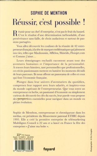 Produktbild: R&eacute;ussir, c'est possible ! : 40 parcours de patrons made in France