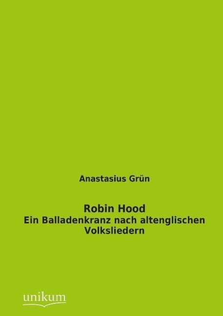 Produktbild: Gr&uuml;n, A: Robin Hood