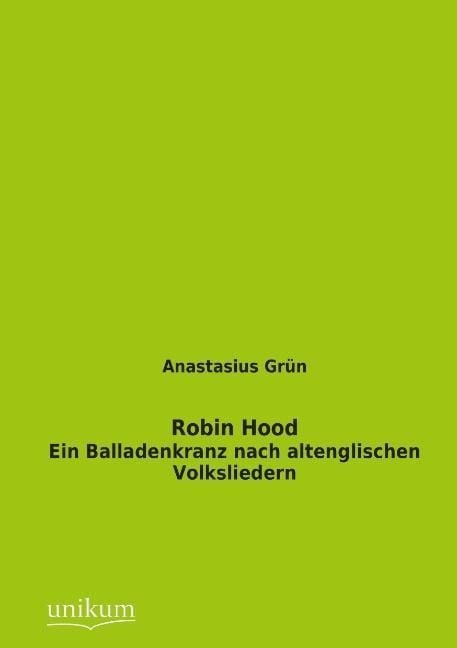 Produktbild: Gr&uuml;n, A: Robin Hood
