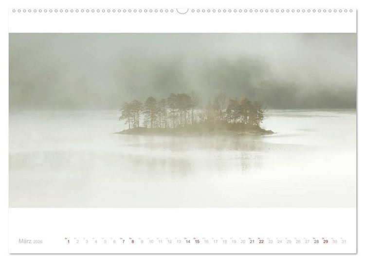 Produktbild: Unterwegs am Eibsee (hochwertiger Premium Wandkalender 2026 DIN A2 quer), Kunstdruck in Hochglanz