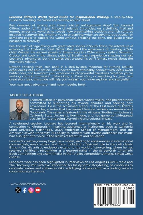 Produktbild: Leonard Clifton's World Travel Guide for Inspirational Writing