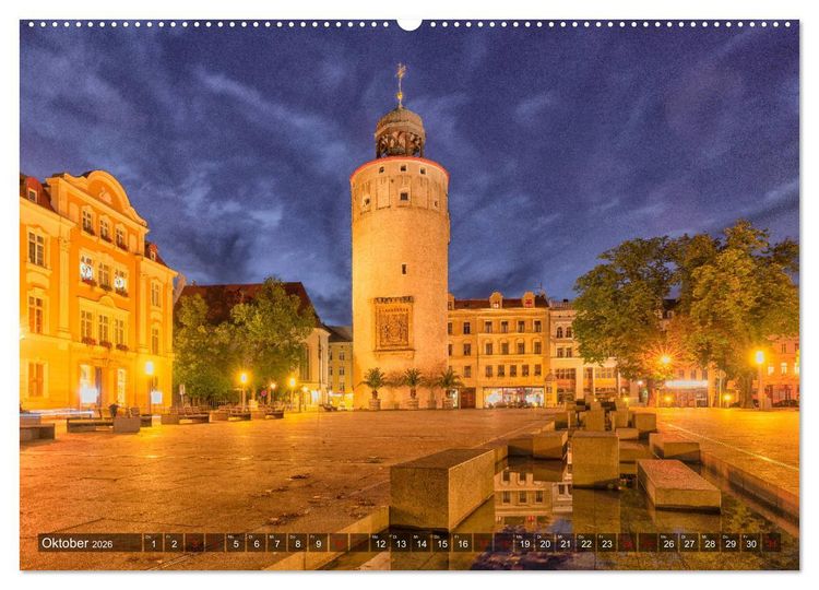 Produktbild: G&ouml;rlitz - Fimstadt mit Charme (Wandkalender 2026 DIN A2 quer), CALVENDO Monatskalender