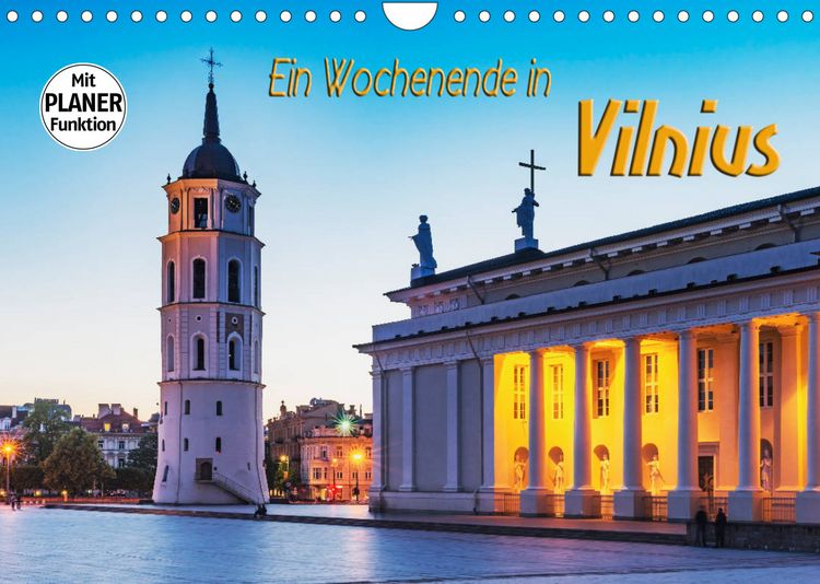 Produktbild: Ein Wochenende in Vilnius (Wandkalender 2022 DIN A4 quer)