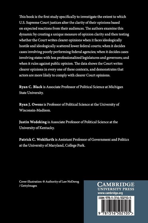 Produktbild: U.S. Supreme Court Opinions and Their Audiences