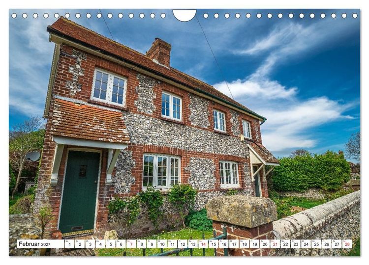Produktbild: Englands charmante Wohnh&auml;user (Wandkalender 2027 DIN A4 quer), CALVENDO Monatskalender